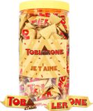 Toblerone Tiny chocolade "je t'aime" - melkchocolade met nougat, amandel en honing - 500g