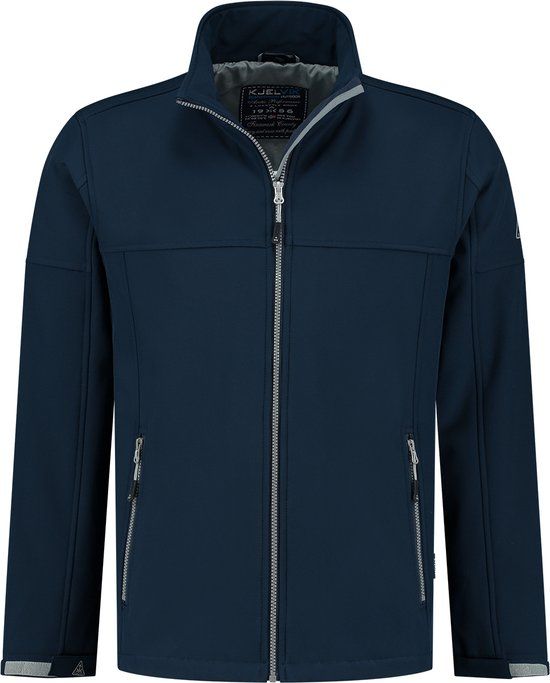 Kjelvik Odense Softshelljas Heren - Navy - Maat L