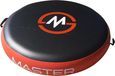 Airspot MASTERJUMP tapis de gymnastique rond, diamètre 100 x 20 cm, noir et rouge