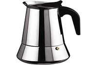 Ilsa – Espressokan, roestvrij staal, zilverkleurig, 4 kopjes centimeter zilver