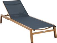 AXI Logan Ligbed Houtlook/antraciet