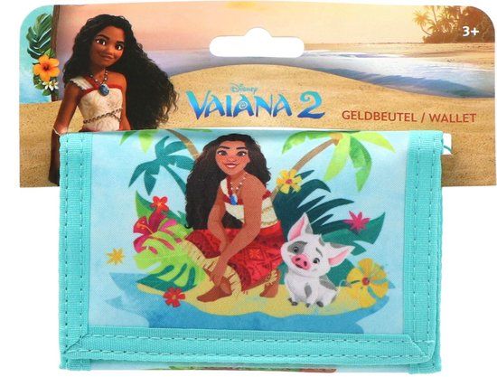 Undercover Disney Vaiana 2 Portemonnee voor Kinderen - Blauw