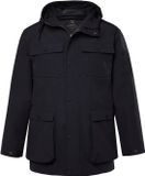 JP 1880 Heren Regenjas Waterdicht Capuchon Blinde Rits Navy Blauw Maat L