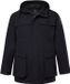 JP 1880 Heren Regenjas Waterdicht Capuchon Blinde Rits Navy Blauw Maat L