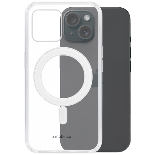 Mobilize PC Back Cover Transparant MagSafe Apple iPhone 15