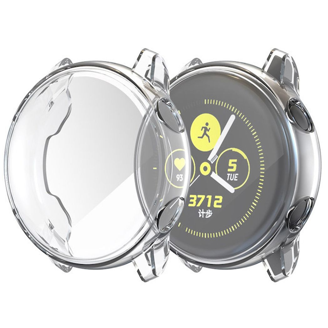 imoshion Softcase + Screenprotector Samsung Galaxy Watch Active 2 44mm - Zwart