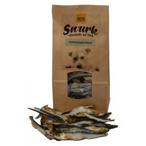 Snurk Gedroogde Sprotjes 75 gr voor de hond en kat