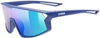 Uvex Skyryse Zonnebril Transparant Mirror Green/CAT3 Kinderen Blue Matt Unisex Polyester