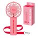Fisura Better Late draagbare ventilator, roze