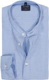 OLYMP Casual regular fit overhemd - Oxford - blauw