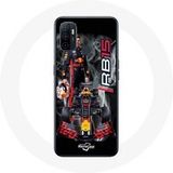 Oppo Hoesje voor Oppo A53 Formule 1 Max Verstappen F1 Coureur Red Bull 15 Maniacase