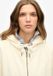 Superdry - Velours hoodie met rits - Dames - Desert Bone Off White
