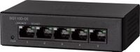 Cisco Small Business SG110D-05 Unmanaged L2 Gigabit Ethernet Zwart