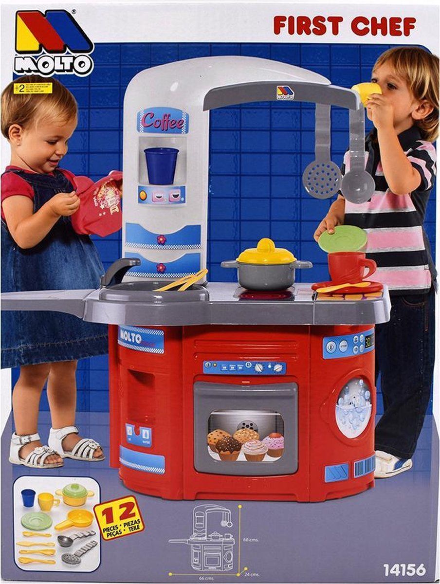 Molto First Chef Children's Kitchen - 8410963141566