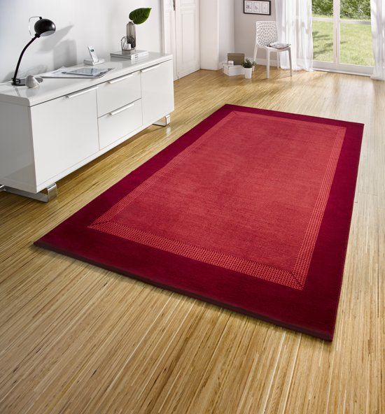 Hanse Home Loper band 80x350cm rood - 4260425286939