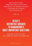 Jesus's Libri GmbH Jesus's Definitive Answer to Humankind's Most Important Question Paperback