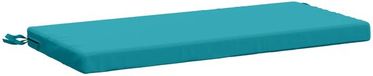 vidaXL Coussin de banc SOEST 100% Polyester Turquoise 60 x 40 x 5 cm