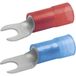 Klauke 652C5 Cosse fourche 10 mm² Rouge partiellement isolé 1 pièce(s)