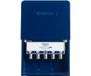 EDISION OMS-4 paaldeelnemer 4 uitgangen, buitensatelliet- en tv-verdeler, F-aansluiting, tv-signaalverdeler, 5-2400 Mhz, DVB-S2, DVB-T2, DVB-C, DC-doorgang, buitenbox, 4-weg