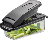 GEFU TREPPO Blokjes en Reepjes Snijder - Zwart