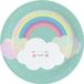 Amscan Assiettes de fête nuages - 24 pièces - 23 cm