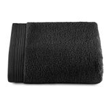 TOP TOWEL Premium - grote badhanddoeken, 1 grote douchehanddoek, 100 x 150 cm, 100% katoen, 600 g, zwart