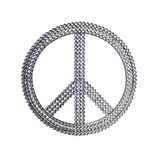 Emde 1008T00-0 Dekoschild "Peace&Love", grijs