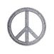 Emde 1008T00-0 Dekoschild "Peace&Love", grijs
