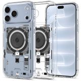 Spigen Ultra Hybrid MagFit - Hoesje Geschikt voor Apple iPhone 18 Pro / 17 Pro - Transparant