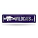 Rico Industries NCAA Kansas State Wildcats Home Décor Metal Street Sign (4" x 15")