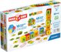 Geomag MagiCube Wiskunde Bouw Recycled - Magnetische STEM Bouwblokken - 55-delig - Vanaf 3 jaar