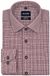 OLYMP Luxor Overhemd 24/Seven Houndstooth Bordeaux - Maat 48