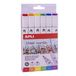 APLI 18431 - Street Marker Marker stiften met dubbele punt, diverse kleuren 6 u