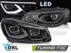 VW Golf 6 2008-2013 Phares entièrement à LED, noir