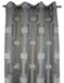 Sans CA00069-650 Glasgow gordijn, Chenillé Jacquard, polyester, grijs, 140 x 270 cm