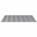 vidaXL - Trapmatten - 4 stuks - 60 x 50 cm - Zilver - Aluminium - Rechthoekig
