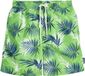 Playshoes Zwemshort Hawaii UV-werend Groen Gebloemd Kinderen Maat 98/104