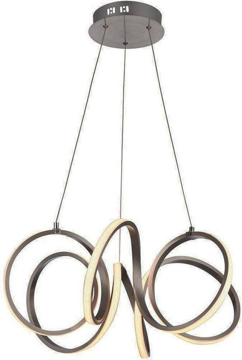 Freelight Raffinato Hanglamp - Mat Chroom - LED - 48W - 2700K - 60cm