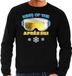Bellatio Decorations Apres Ski Sweater Heren - King of the Apres Ski - Zwart - Wintersport - Bier - XXL