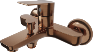 Linie Linie Mila badkraan Brushed Rosegold