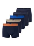 Schiesser 5PACK Shorts - 95/5 Multipacks - Heren - Donkerblauw, Meerkleurig