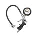 Standaard Riegler Standaard handbandenvulmeter met hefboomstekker, slang stijf, mano Ø 63 mm, ongevaarlijk, 0-12 bar/170 psi, steeknippel NW 7,2