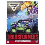 Hasbro Transformers Collaborative x Monster Jam Grave Digger (Grim) Leader Class Robot Action Figure