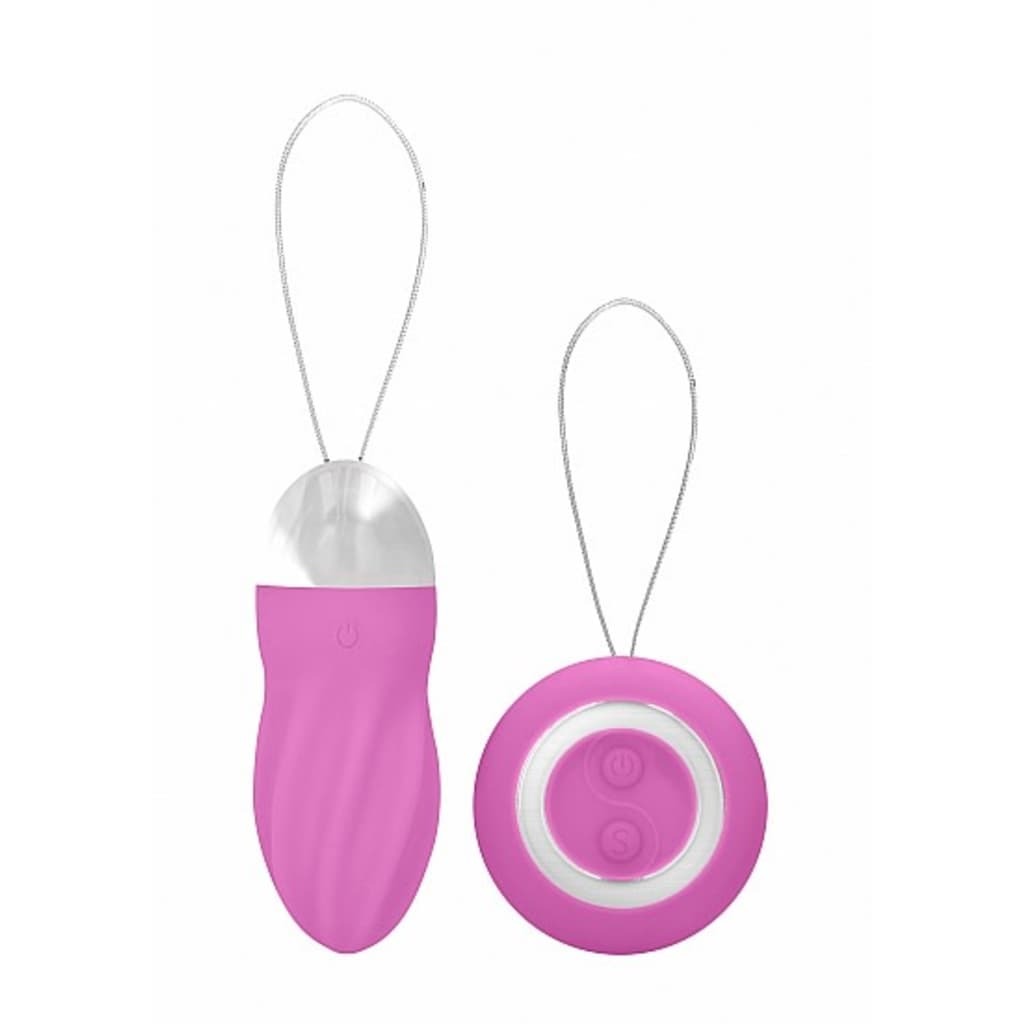 Shots - Simplicity George - Rechargeable Remote Control Vibrating Egg - Pink