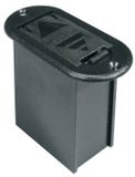 Boston BH-2000 Batterijhouder – Verticaal, Zonder Schroeven en Connector (Voor 9V Blokbatterij)
