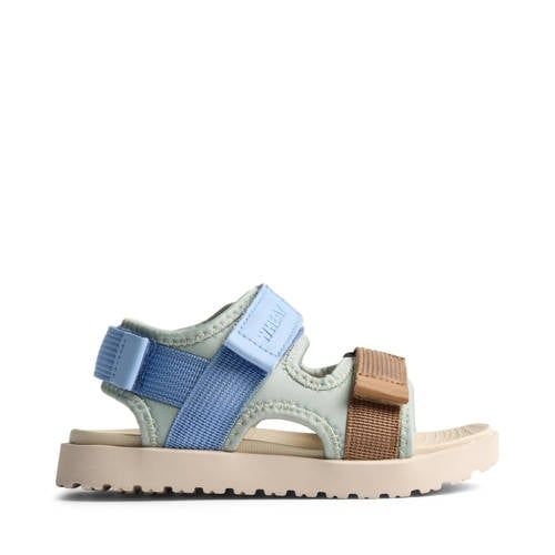 Wheat sandalen groen/blauw/bruin