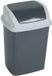 MAUL Afvalbak MAULswing 5 l kunststof 20 x 16 x 29 cm donkergrijs