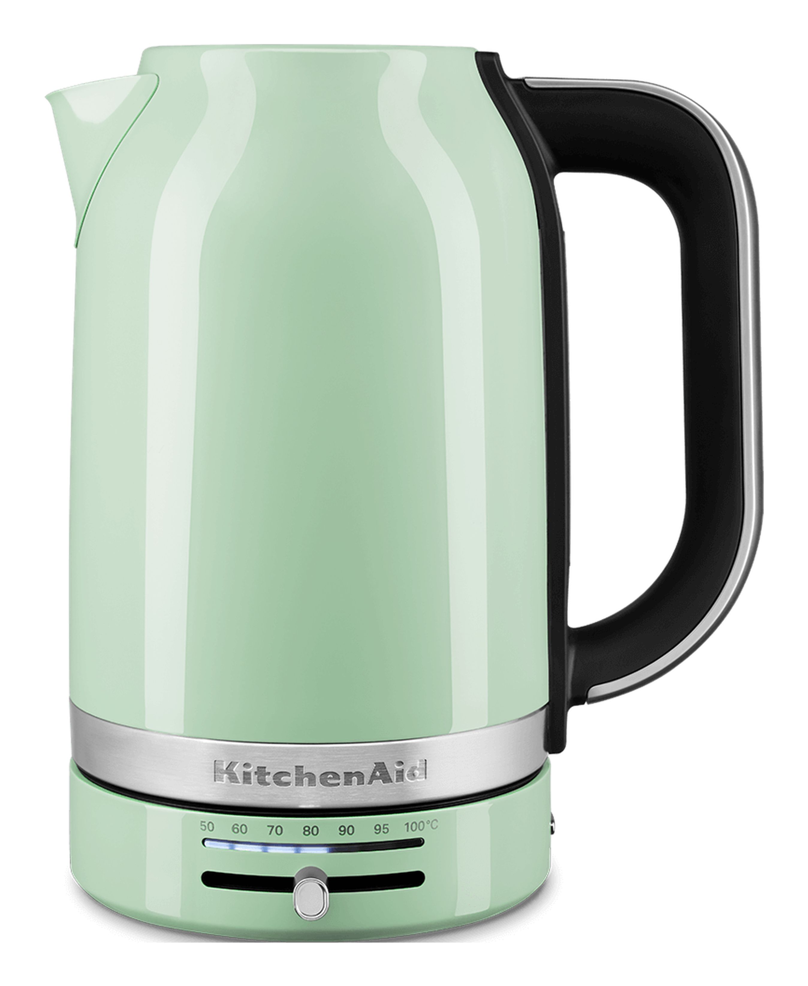 KitchenAid 5KEK1701EPT - Waterkoker - 1.7 l - 2400 W - Zwart, Groen, Roestvrijstaal