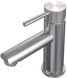 Brauer Brushed Carving Lage Opbouw Wastafelmengkraan Model A RVS Geborsteld PVD