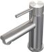 Brauer Brushed Carving Lage Opbouw Wastafelmengkraan Model A RVS Geborsteld PVD